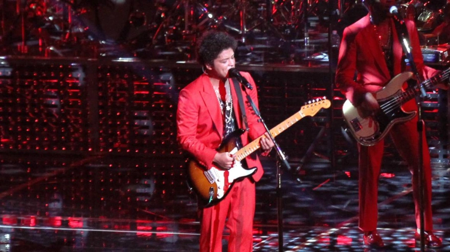 Bruno Mars en concierto