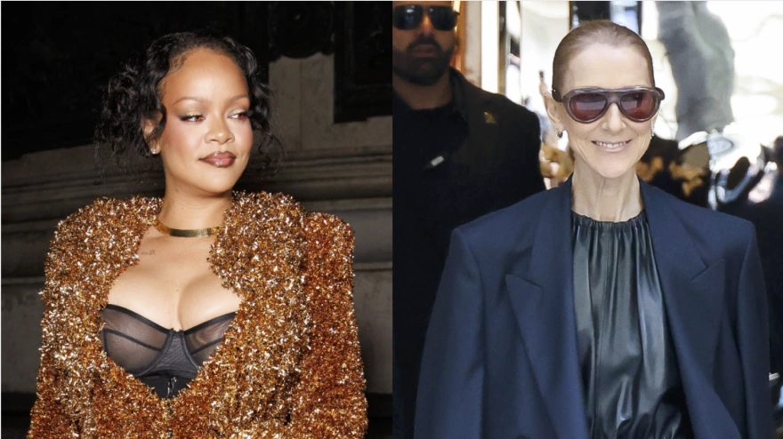 Rihanna y Céline Dion llevan el lujo a París con dos looks de más de 17.000 euros